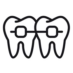 Nevidni zobni aparat